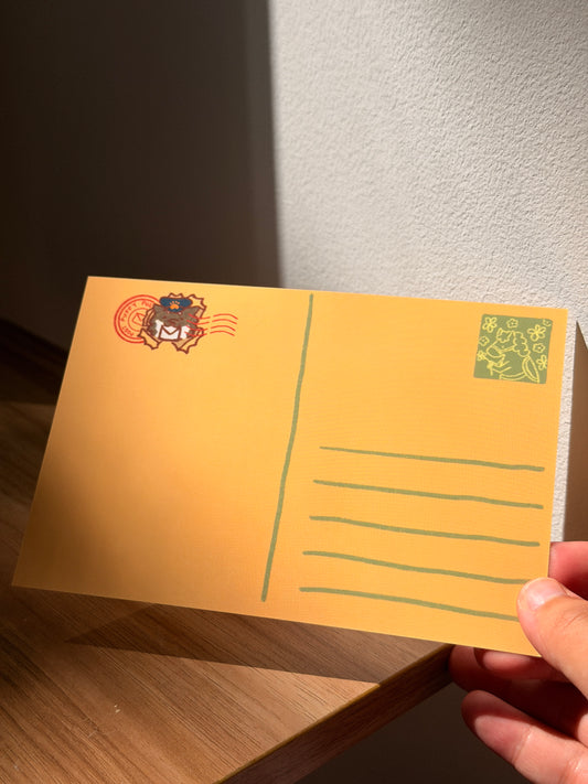 Tid Bits from August: Postcard Print